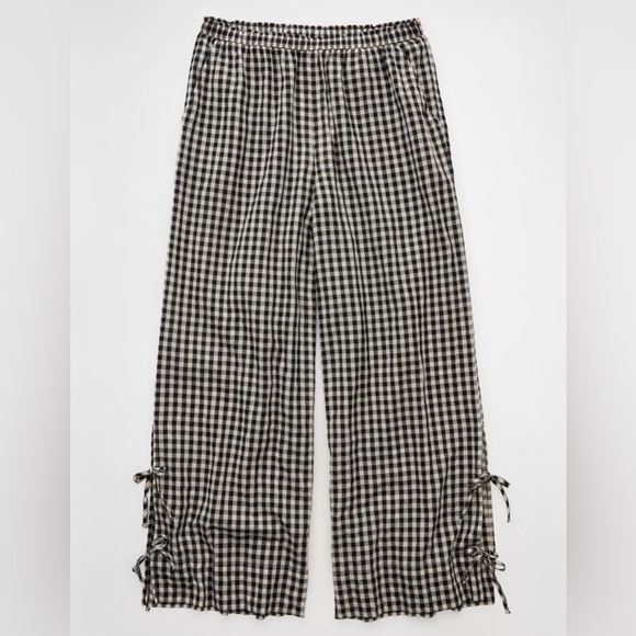 AE Stretch High-Waisted Tie Side Pull-On Pant - Picture 2 of 4